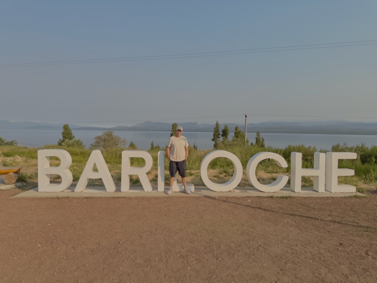 Placa de Bariloche em Bariloche (departamento), Río Negro, Argentina