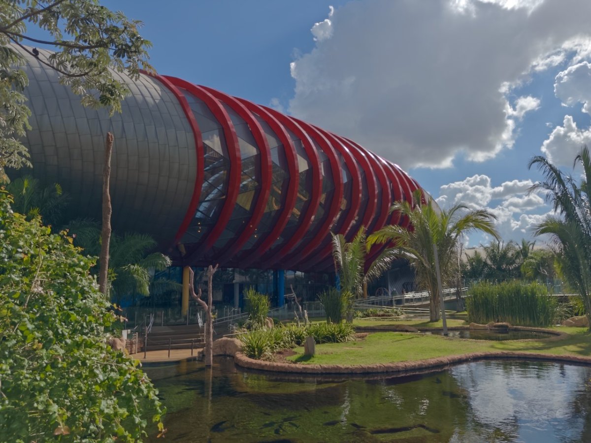 Bioparque Pantanal em Campo Grande, Mato Grosso do Sul, Brasil