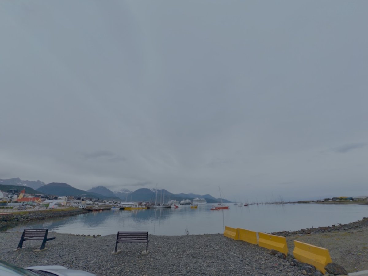 Placa do Ushuaia — foto de viajante