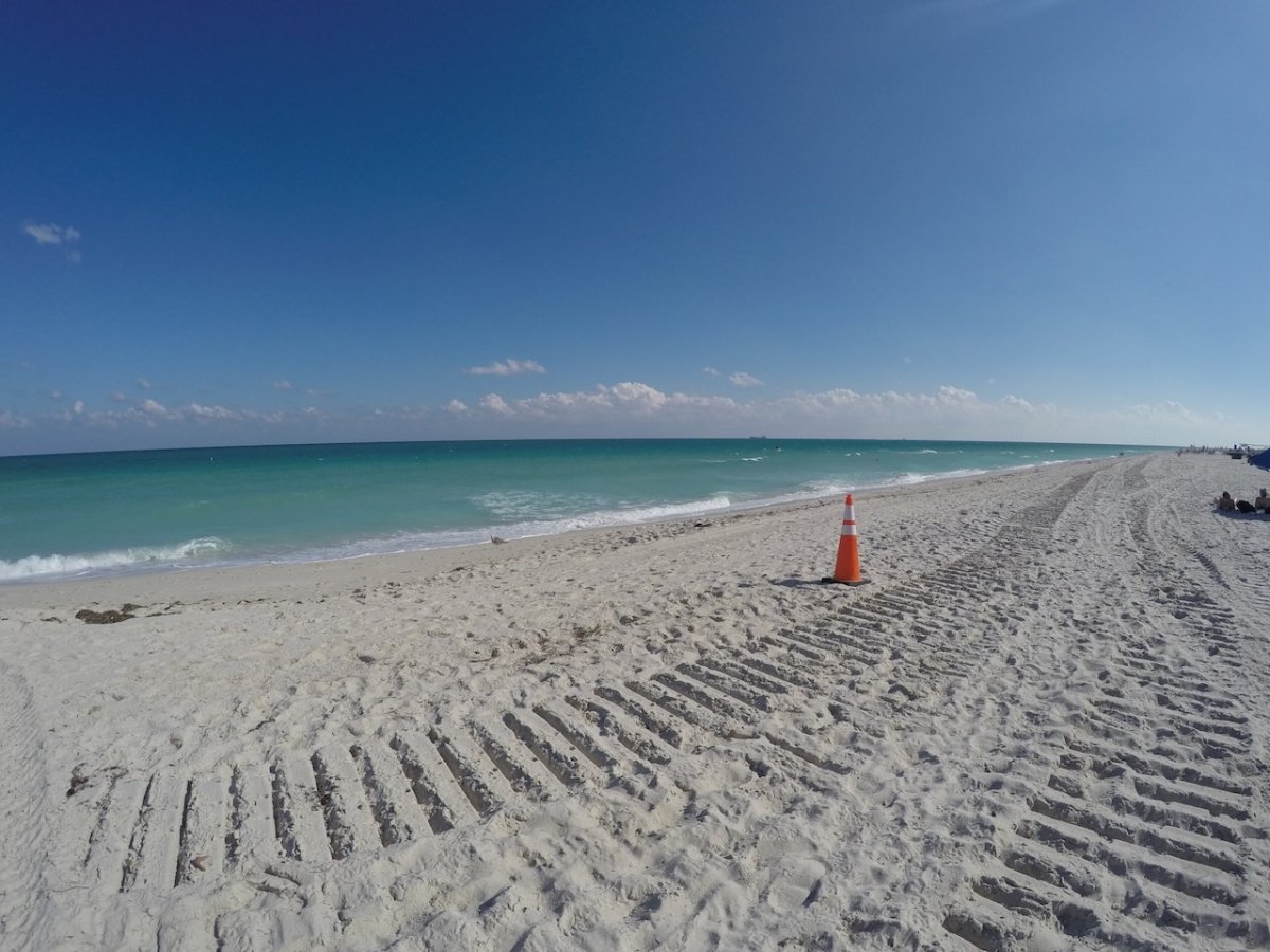 Miami Beach em Miami, Flórida, Estados Unidos