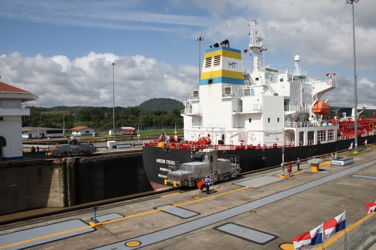 Canal do Panamá — foto de viajante