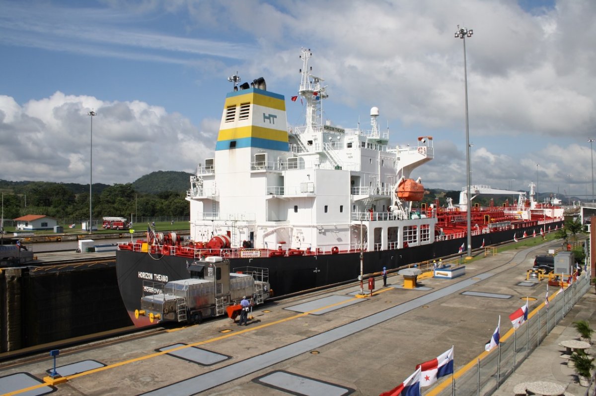 Canal do Panamá — foto de viajante