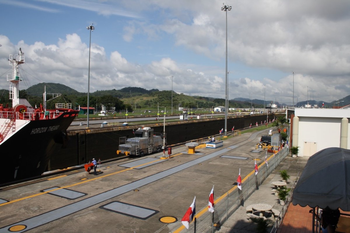 Canal do Panamá — foto de viajante