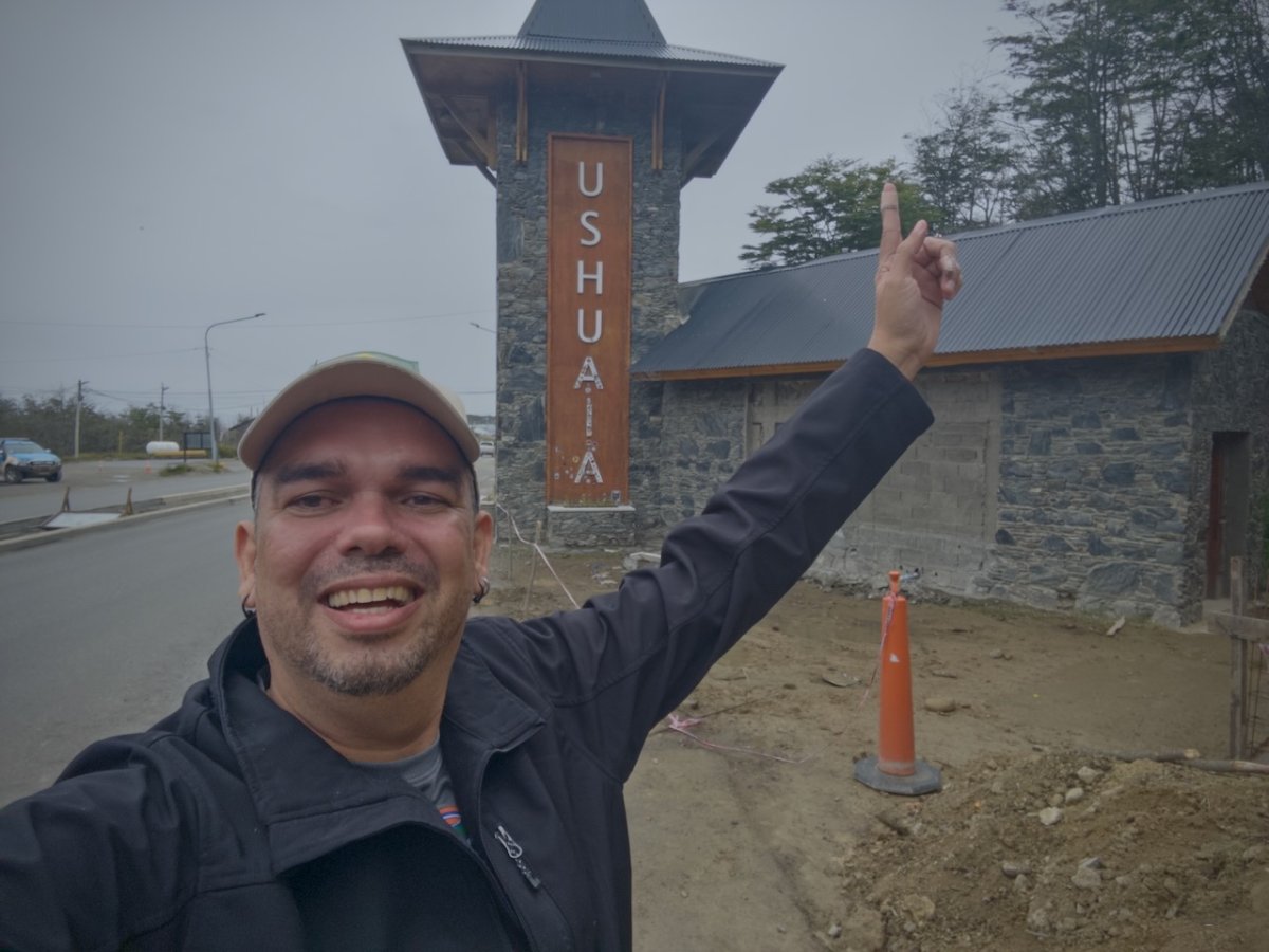 Ushuaia - Entrada da cidade em Ushuaia, Terra do Fogo, Antártica e Ilhas do Atlântico Sul, Argentina